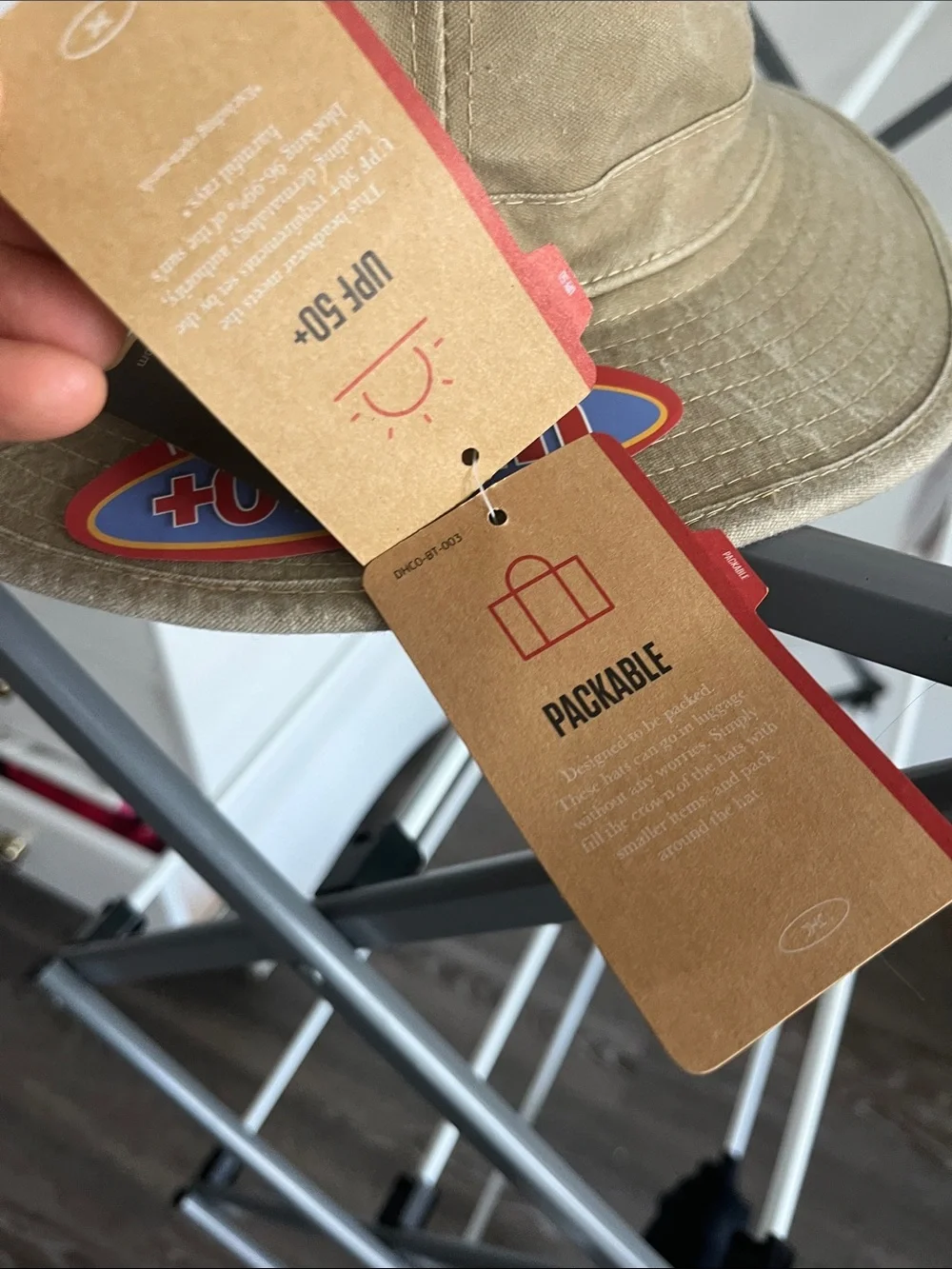Dorfman Hat Company Rondavel Khaki NWT Large